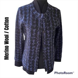 MERINO WOOL/COTTON SWEATER !